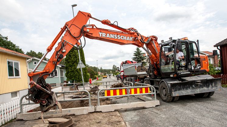 Engagemang för både små och stora entreprenaduppdrag är Transschakts styrka.