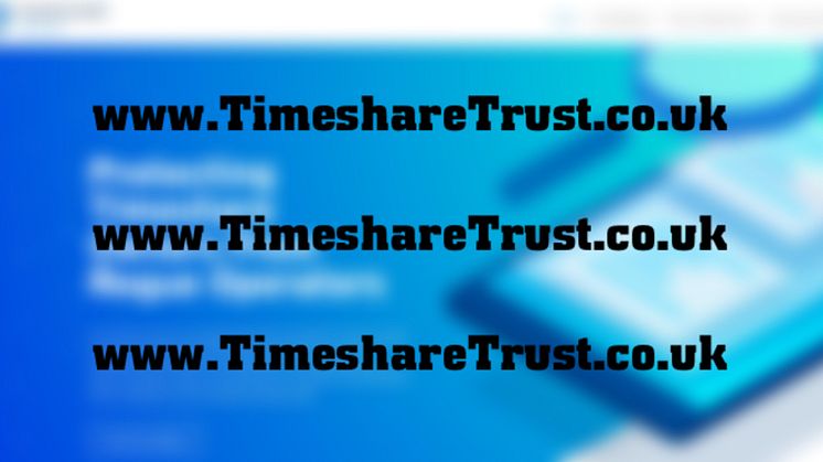 New "Timeshare Trust" website to identify the fraudsters