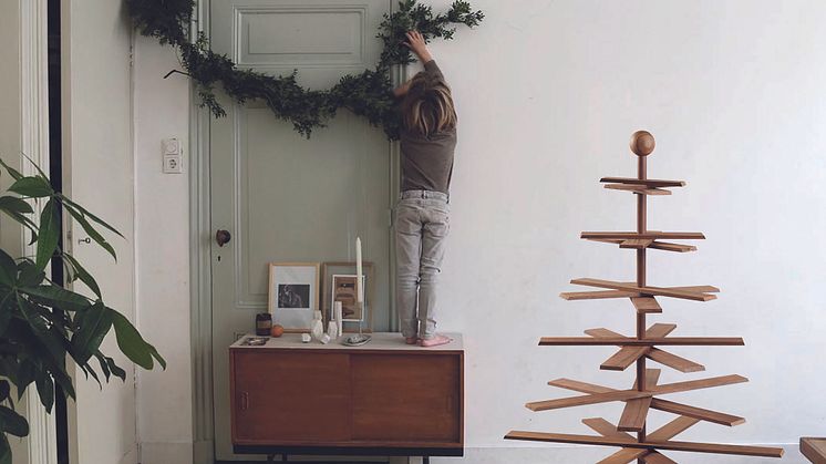 Dieser Weihnachtsbaum ist für diejenigen entworfen worden, die das skandinavische Design und(!) die Umwelt lieben. Habitree wurde kürzlich mit dem „European Product Design Award“ ausgezeichnet. 