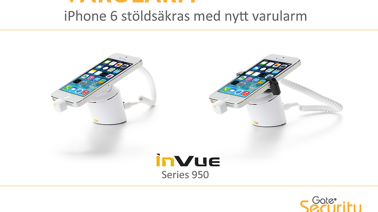 iPhone 6 stöldsäkras med nytt varularm