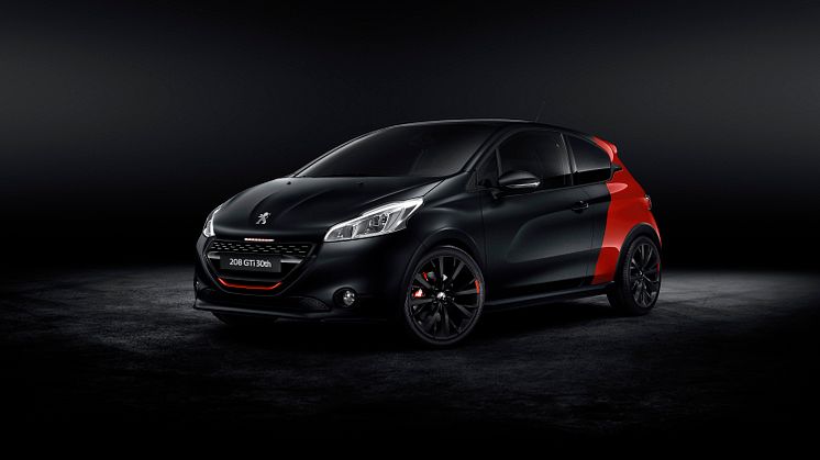 Peugeot firar 30-årsjubileet av 205 GTI med en specialutgåva av 208 GTi