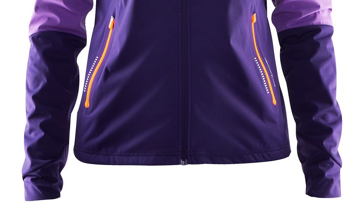 Race jacket (dam) i färgen dynasty/lilac/flourange