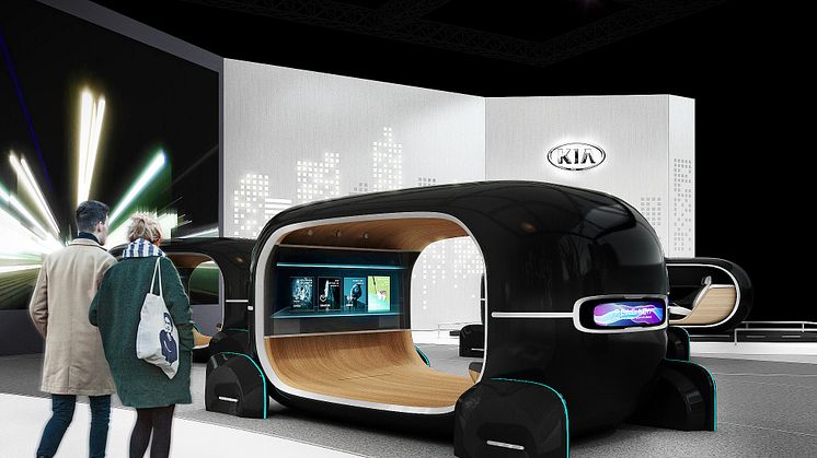 KIA præsenter bl.a. 3 specialfremstillede koncepter på sin CES-stand, hvor man kan opleve potentialet med ”Real-time Emotion Adaptive Driving” (R.E.A.D.)