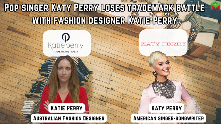 Katy Perry loses trademark battle with fashion designer Katie Perry