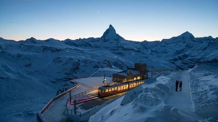 Station Gornergrat © Gornergrat Bahn - David Bumann