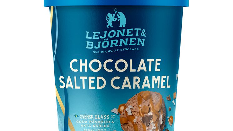 Chocolate Salted Caramel glass Lejonet&Björnen 