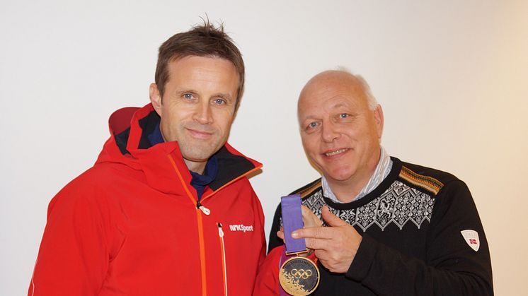 OL-medalje til Norges Olympiske Museum