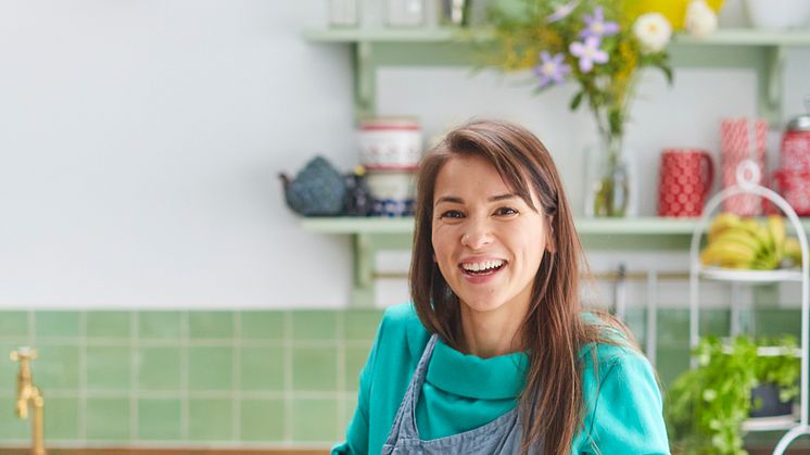 Rachel Khoo i sitt svenska kök