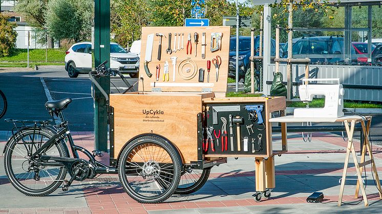 Pressinbjudan: Nu invigs ”Upcykla” - en rullande återbruksverkstad