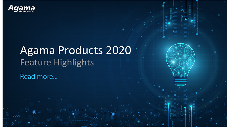 Best features of Agama’s products in 2020