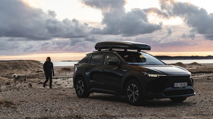 På salgstoppen: Toyota er Lofotens mest solgte bilmerke. Foto: Nordvik AS. 