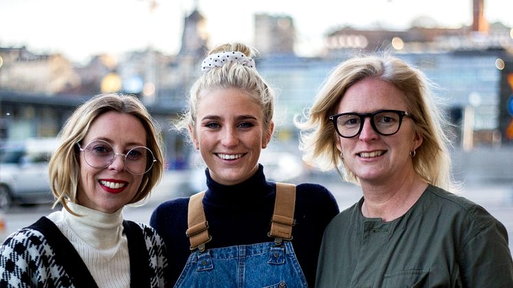 Kristina Tjäder House of Dagmar, Penny Parnevik, Alexandra Krook, grundare. Foto: Olivia Åkerlund