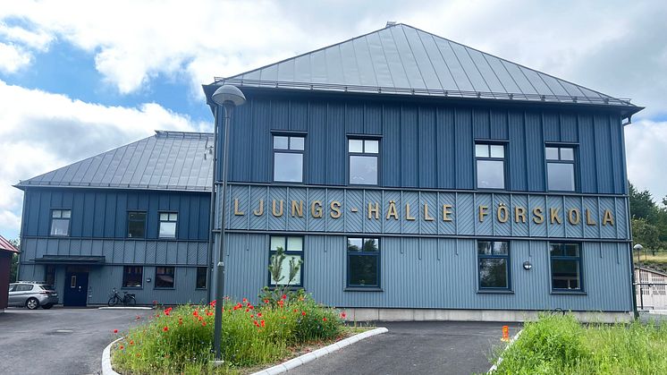 Ljungs-Hälle förskola invigs på onsdag 4 oktober.