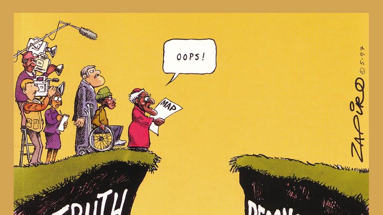 Vernissage 24 september med Zapiro: Careful - this pen is loaded 