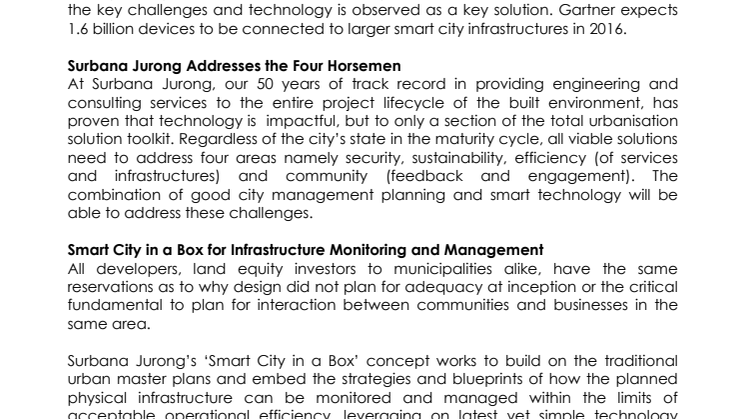 The 4 Horsemen of Smart City Solutions 