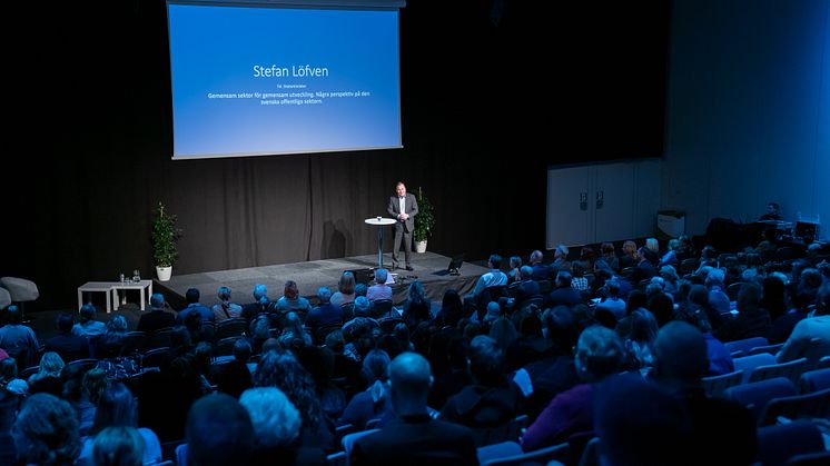 Stefan Löfven, f.d. Statsminister, talar på mötesplatserna 2024