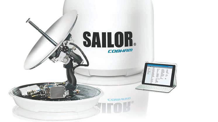 SAILOR 600 VSAT Ku offers a perfect balance between form factor and performance