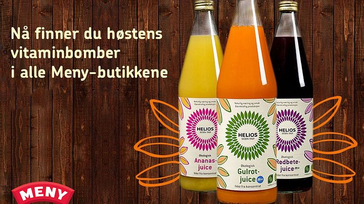 Høstens vitaminbomber - nå i Meny-butikkene!