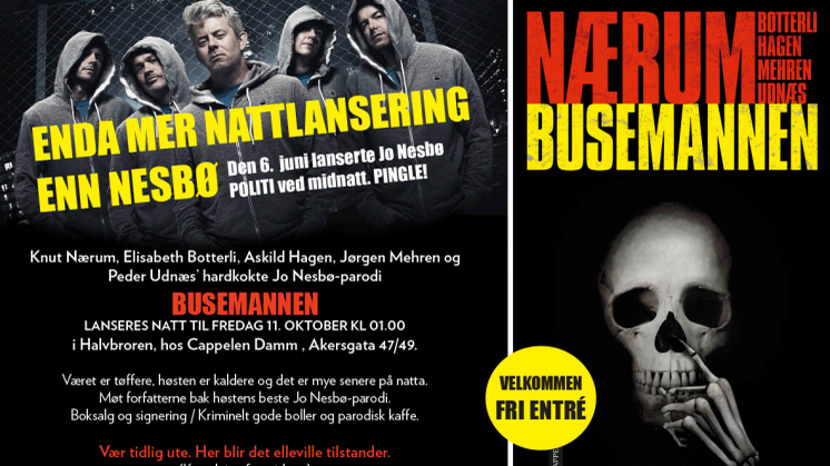 Nærum parodierer Nesbø