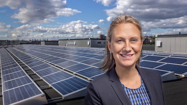 Anna Werner på Svenk solenergi