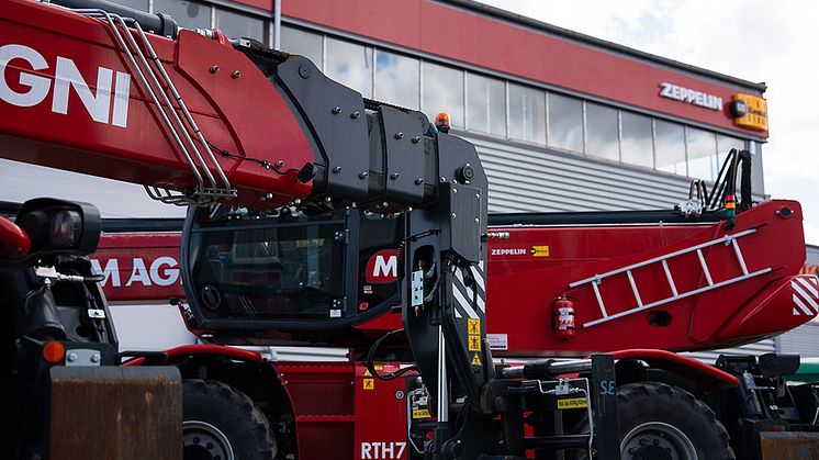 Zeppelin Rentals depå på ringön i Göteborg