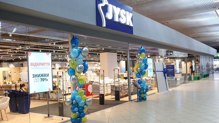 Відкриття оновленого магазину JYSK у Києві