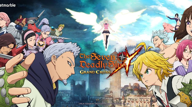 Cinematic Adventure Mobile Roleplaying Game ‘The Seven Deadly Sins: Grand Cross’ Has Made A Great Success of 3 Million Cumulative Downloads In Only a Week Since Its Global Launch on March 3