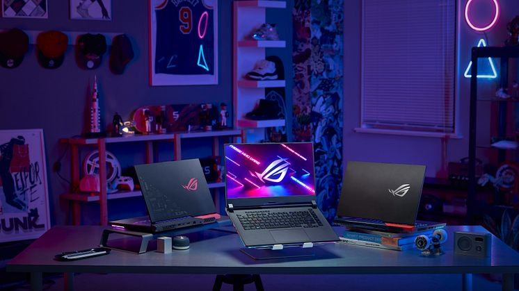 New ROG Strix gaming laptops introduce world’s fastest laptop display