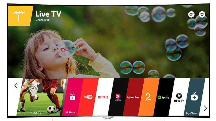 LG OPPDATERER ELDRE SMART-TV-MODELLER MED SISTE VERSJON AV WEBOS