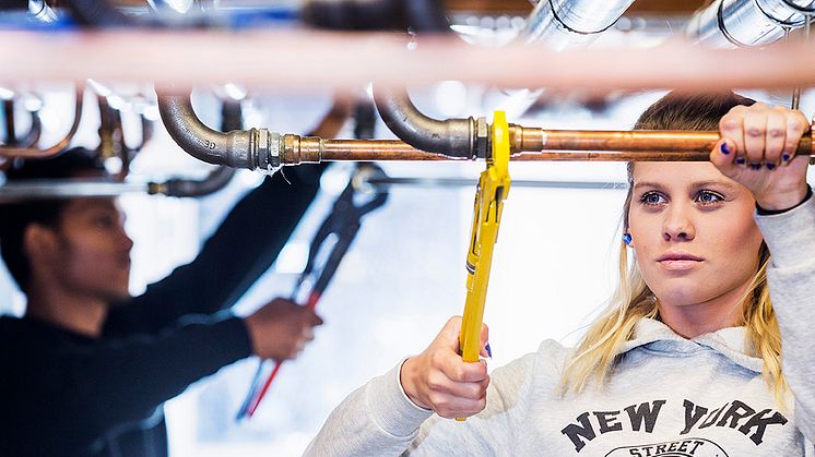 Många sökande till både yrkesförberedande och högskoleförberedande program på Karlstads och Hammarö kommunala gymnasieskolor. Foto: Johan Eklund, Fotografiska.