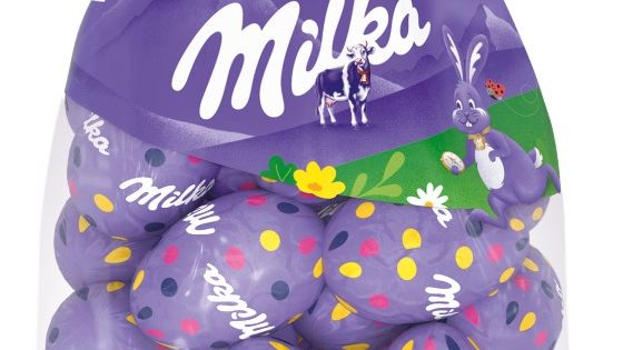 Milka Eggs Milk