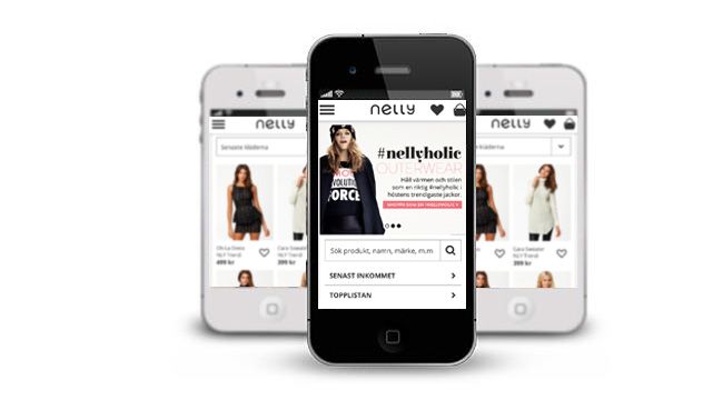 Nelly.com lanserar ny mobilsida