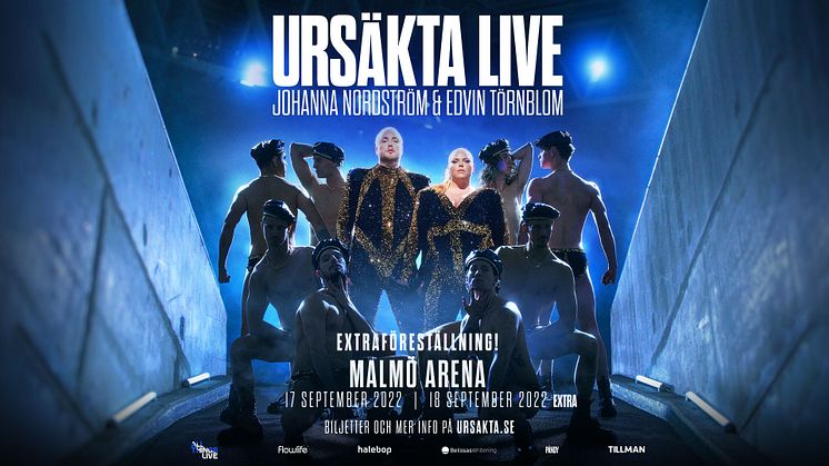 URSÄKTA LIVE plussar på ett datum i Malmö Arena!