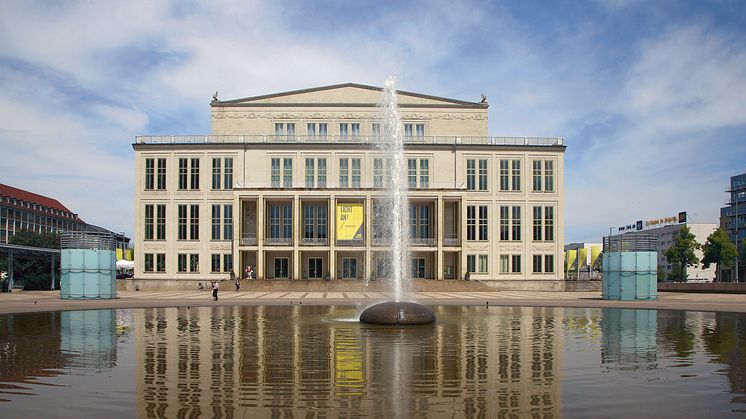 Leipzigs operahus (invigdes 1960). FOTO: René Pech/Tourismus Marketing Gesellschaft Sachsen mbH
