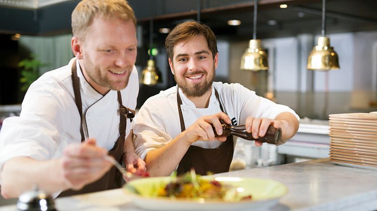 Thomas Östberg, köksmästare på Restaurang SQ på Elite Hotels Marina Tower