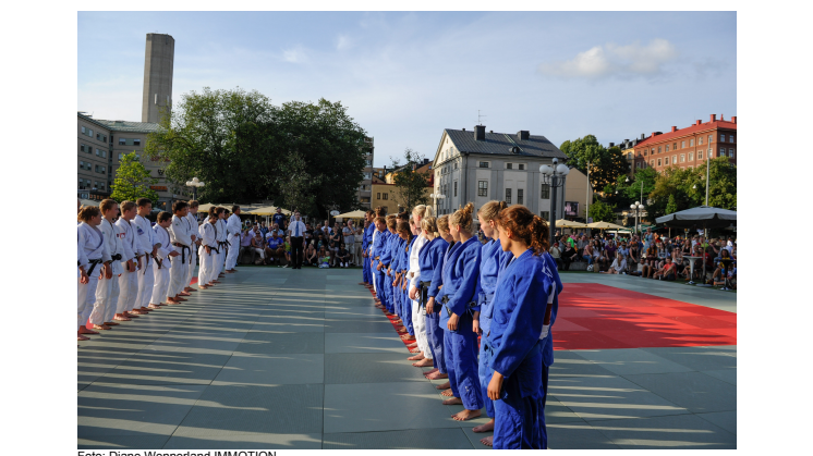Nordic Capital Judo Challenge Medborgarplatsen Stockholm lördagen den 8 augusti.