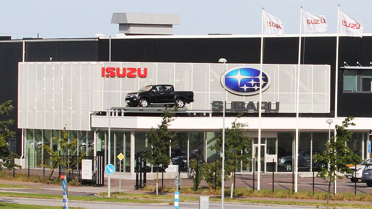 Isuzu växer snabbt i Sverige 