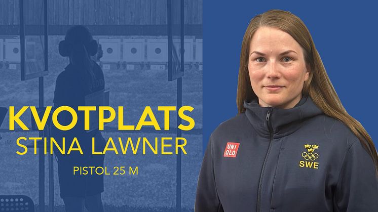 Pistolskytten Stina Lawner säkrade idag ännu en svensk kvotplats till sommarens Olympiska spel. Detta efter att ha skjutit nytt personbästa på EM, hon var dessutom bara en innertia från final. Nu har vi sex skyttar med i Paris/Châteauroux! 