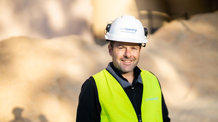 Nicklas Eld, regionchef Solör Bioenergi Väst