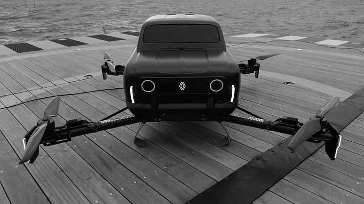 AIR4 - En flygende konseptbil bygd på ikonet Renault 4L