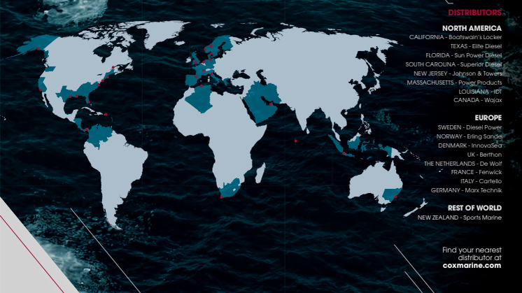 Document - Cox  Powertrain - Global distribution map