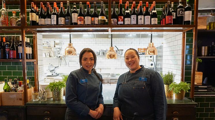 Två unga kockar i spetsen när NOFO Wine bar växlar upp