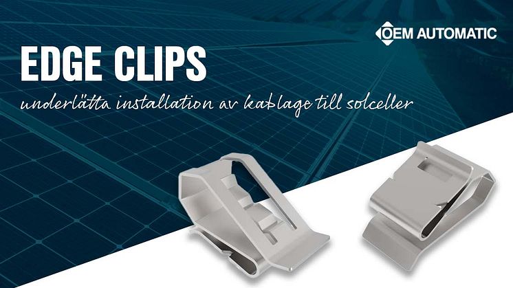  Edge Clips | Partex | OEM Automatic