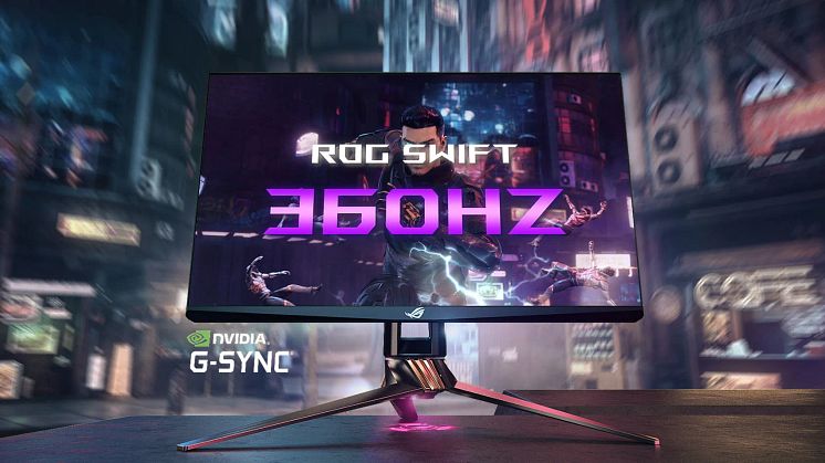 ASUS ROG Announces the ROG Swift 360Hz, World’s First 360Hz Gaming Monitor