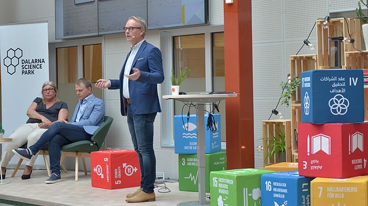 Patrik Fäldt, vd, driver nu företaget med fokus på de tre affärsområdena miljöteknik, rostfritt och byggplåt