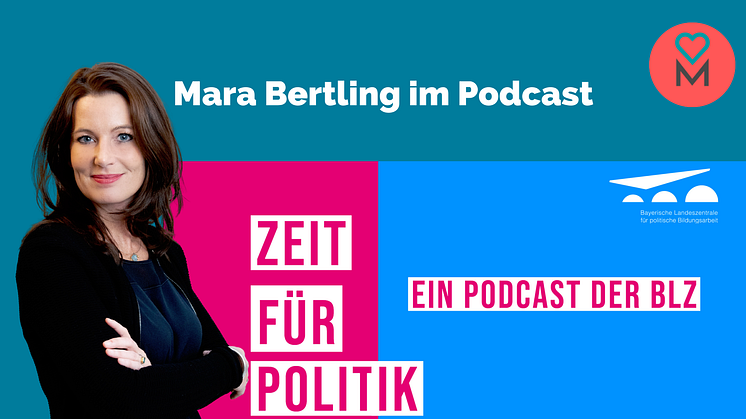 Mara Bertling, Gründerin und Geschäftsführerin von DEIN MÜNCHEN spricht über ihre Arbeit im Podcast der Bayerischen Landeszentrale für politische Bildungsarbeit