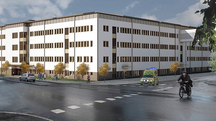 Eitech installerar byggnad 28 på NUS i Umeå