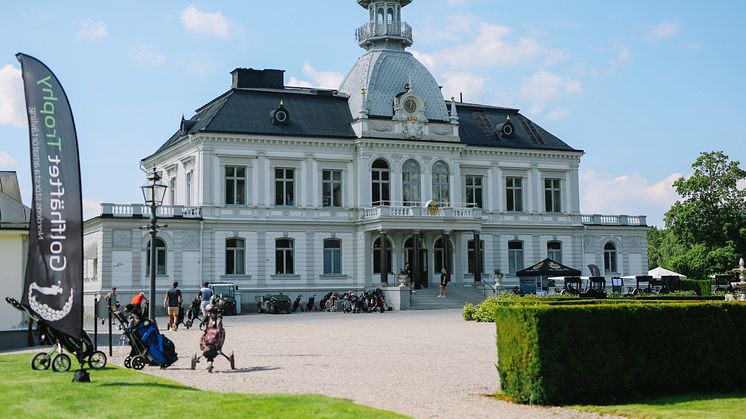 Finaldags i Golfhäftet Trophy, på Bro Hof Slott GC