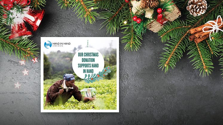 Årets julegave fra Finja går til Hand in Hand for å hjelpe kvinner med å starte og drive bærekraftige og lønnsomme jordbruk.
