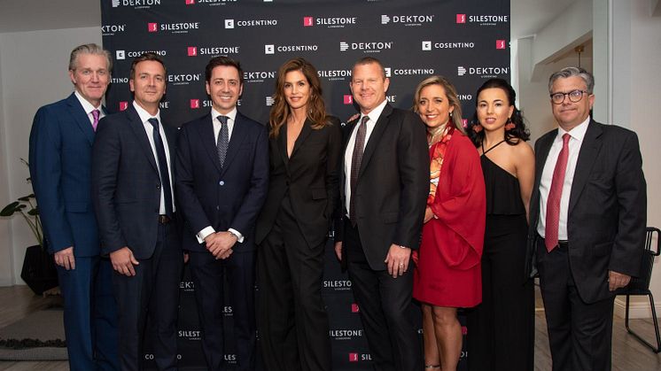 Matt-Thursto-Massimo-Ballucchi-Eduardo-Cosentino-Cindy-Crawford-Brandon-Calvo-Patty-Dominguez-Isabel-Martinez-Cosentino-Rosado-Santiago-Cosentino-lr